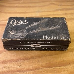 Vintage John Oster Model B hair clipper